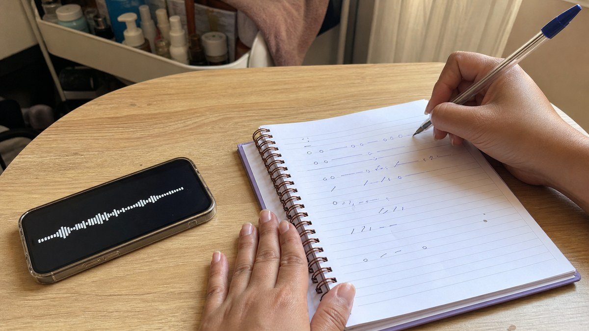 Áudio no WhatsApp não é sistema de agenda
